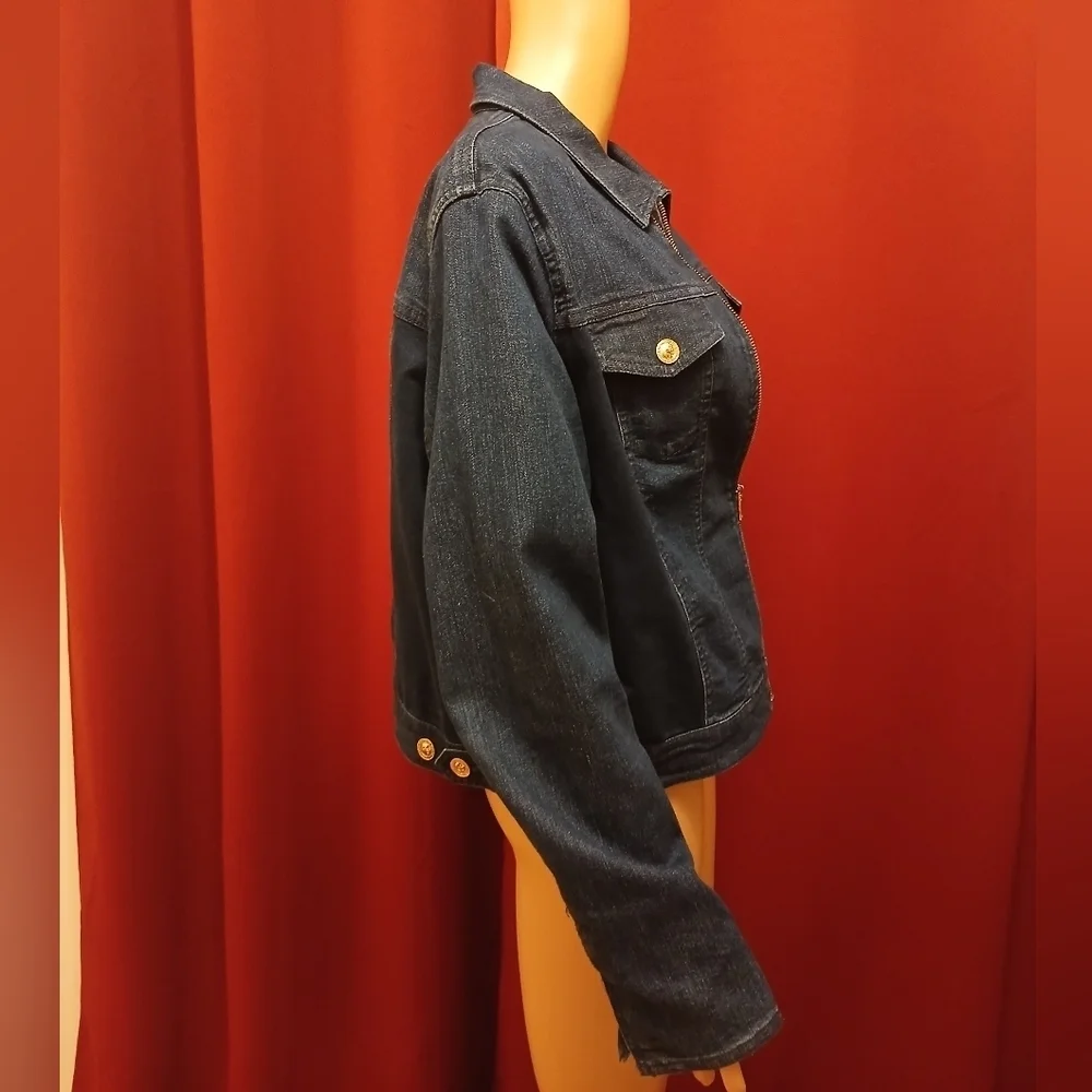 Bianca Nygard Dark Denim Jacket - Picture 5 of 9